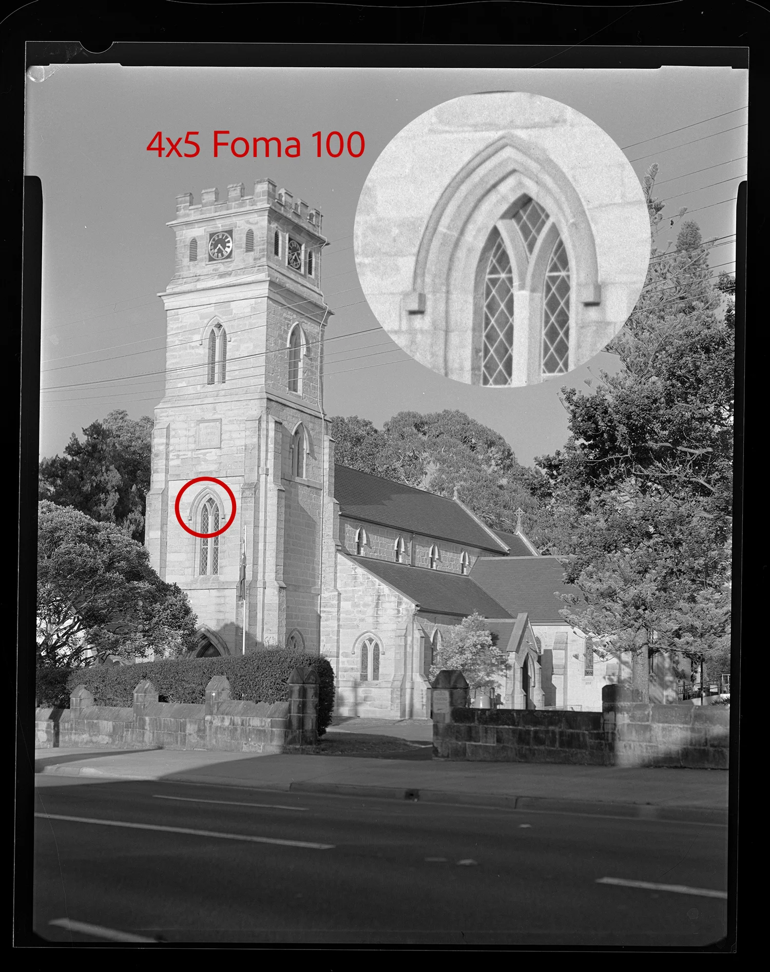 Large Format · 4x5 negative